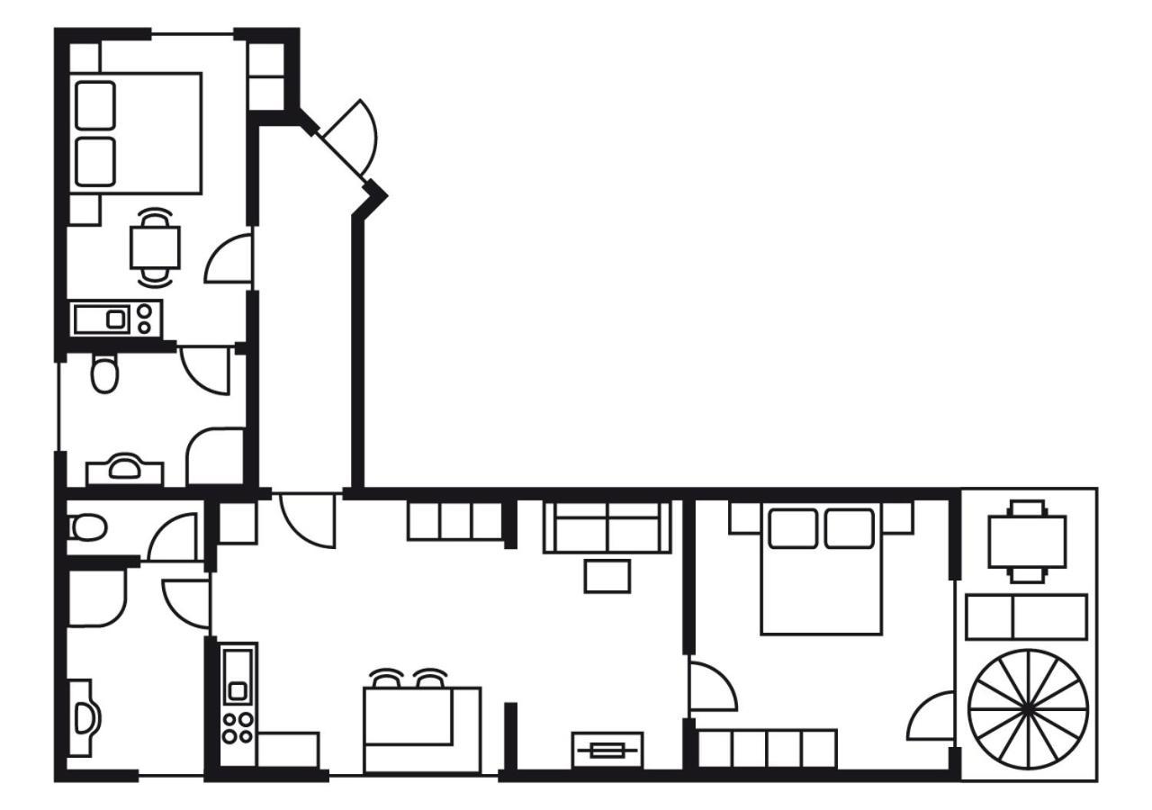 Appartement Tschivon Schenna Exterior foto
