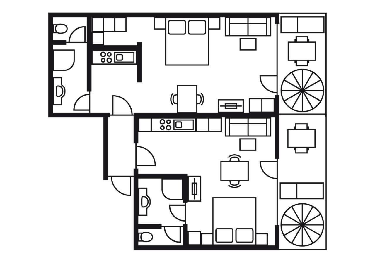 Appartement Tschivon Schenna Exterior foto